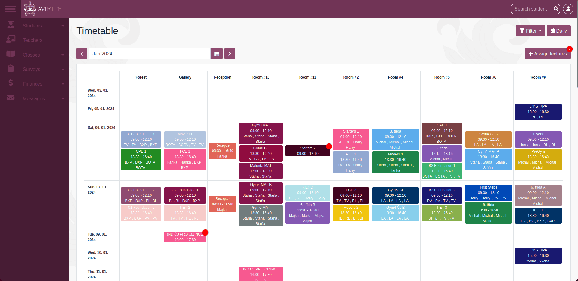Education management system — image 3