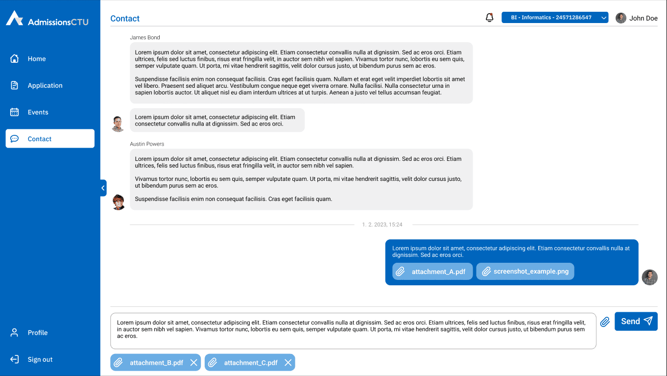 University Admission System — image 3